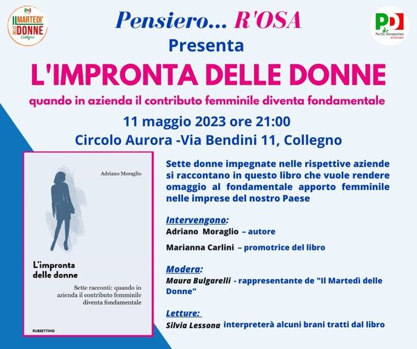 Presentazione del libro L'IMPRONTA DELLE DONNE