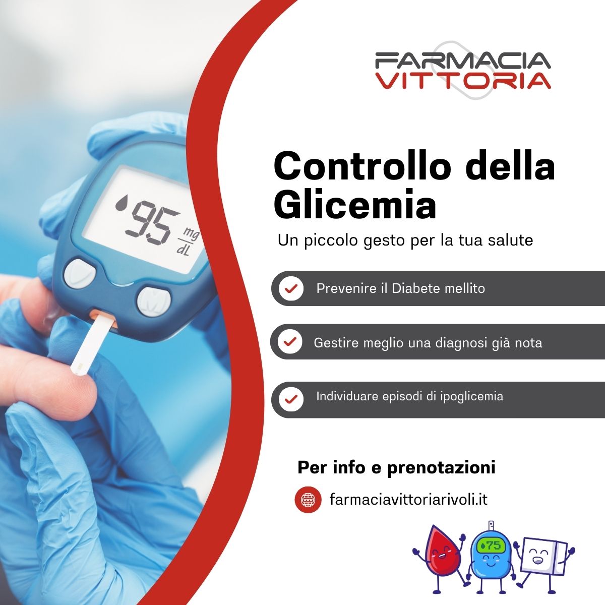 Controllo della Glicemia – Un piccolo gesto per la tua salute Controllo della Glicemia – Un piccolo gesto per la tua salute