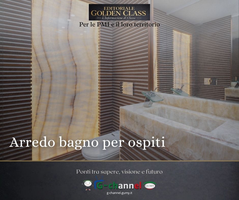 Arredo bagno per ospiti: compattezza e funzionalità