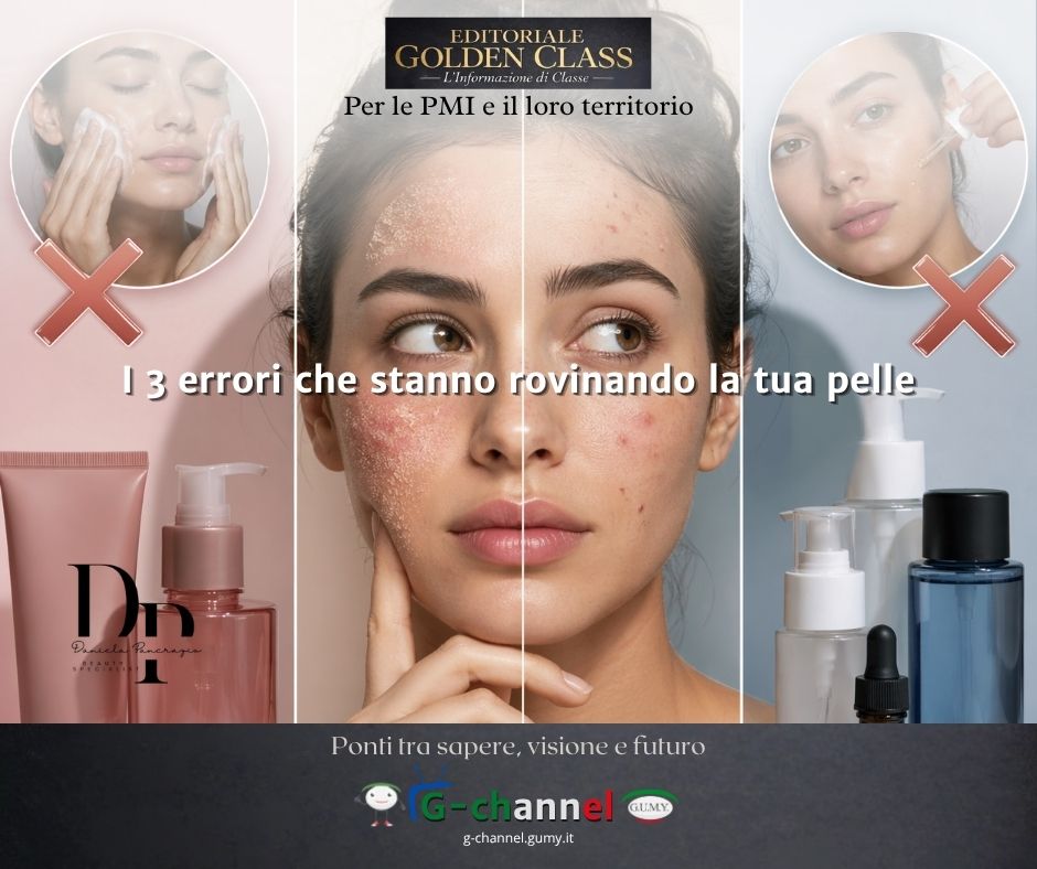 I 3 errori che stanno rovinando la tua pelle