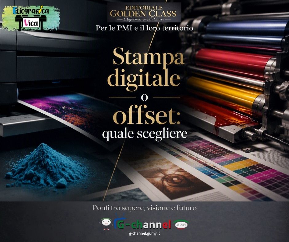 Stampa digitale o offset: quale scegliere