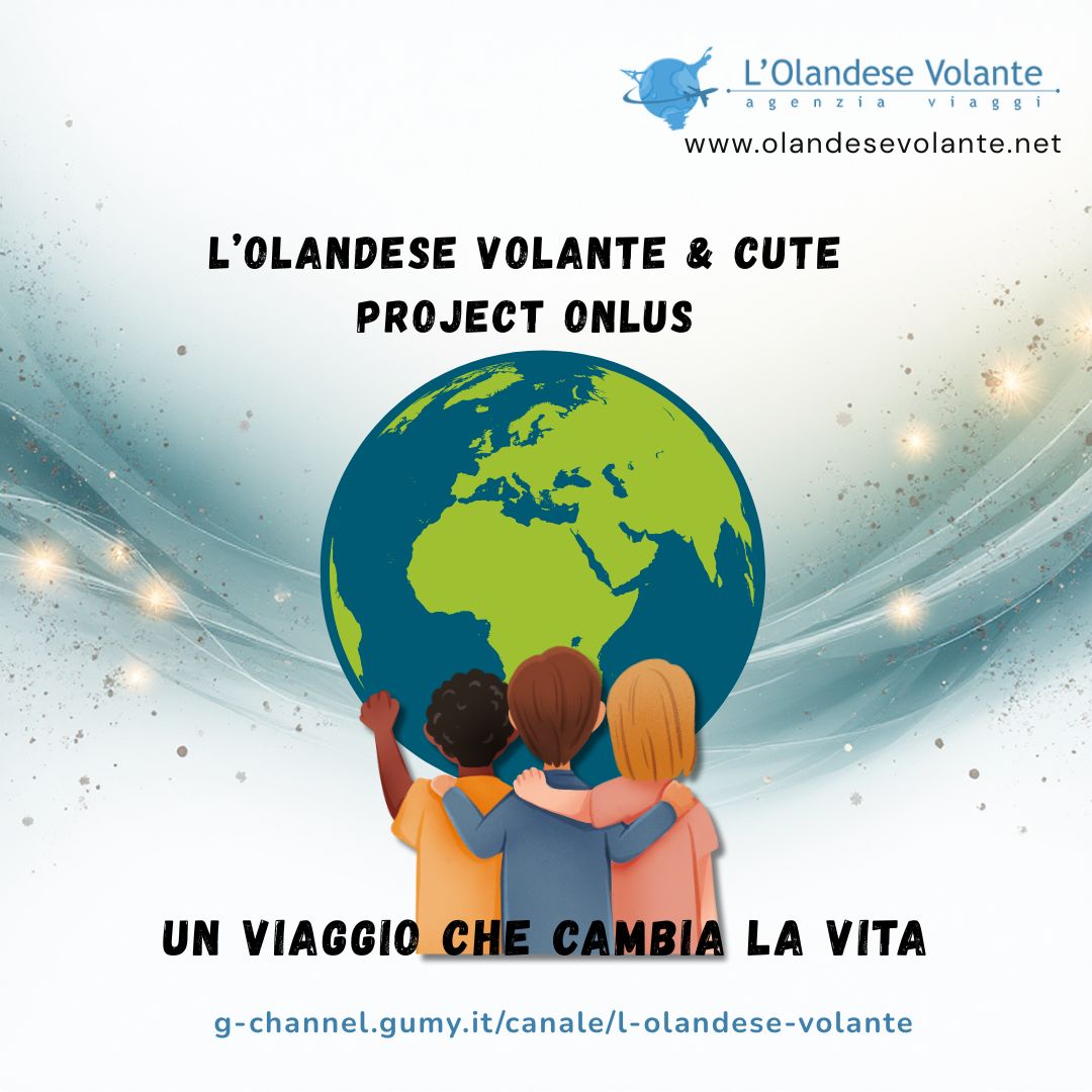 L’Olandese Volante & Cute Project Onlus: un viaggio che cambia la vita