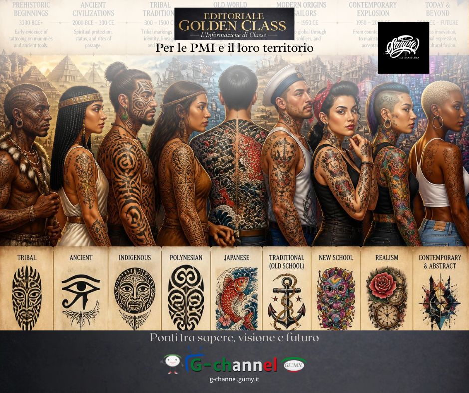 I tatuaggi nella storia: da simbolo tribale a forma d'arte contemporanea