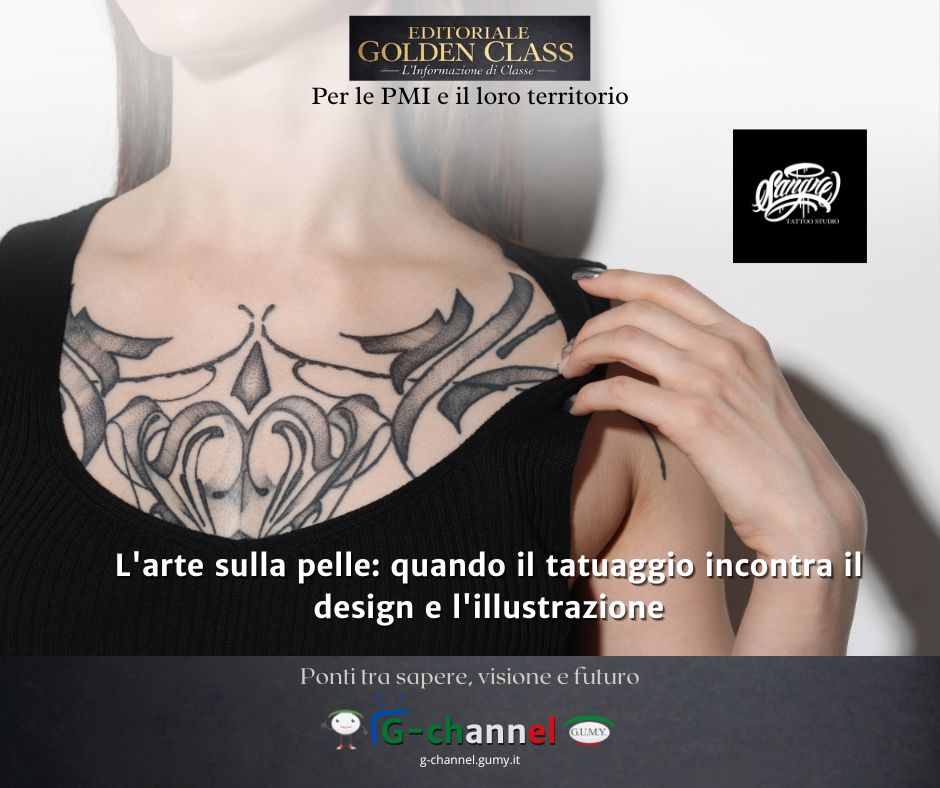 L'arte sulla pelle: quando il tatuaggio incontra il design e l'illustrazione