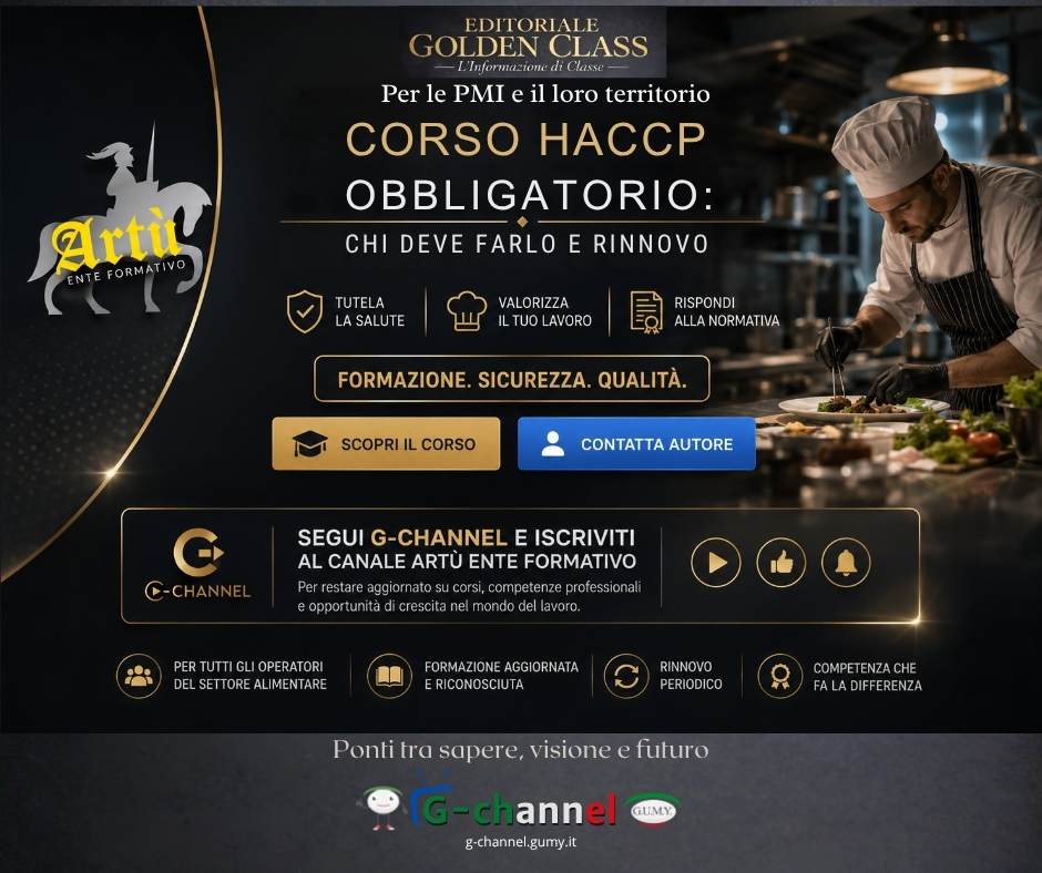 Corso HACCP obbligatorio: chi deve farlo e rinnovo