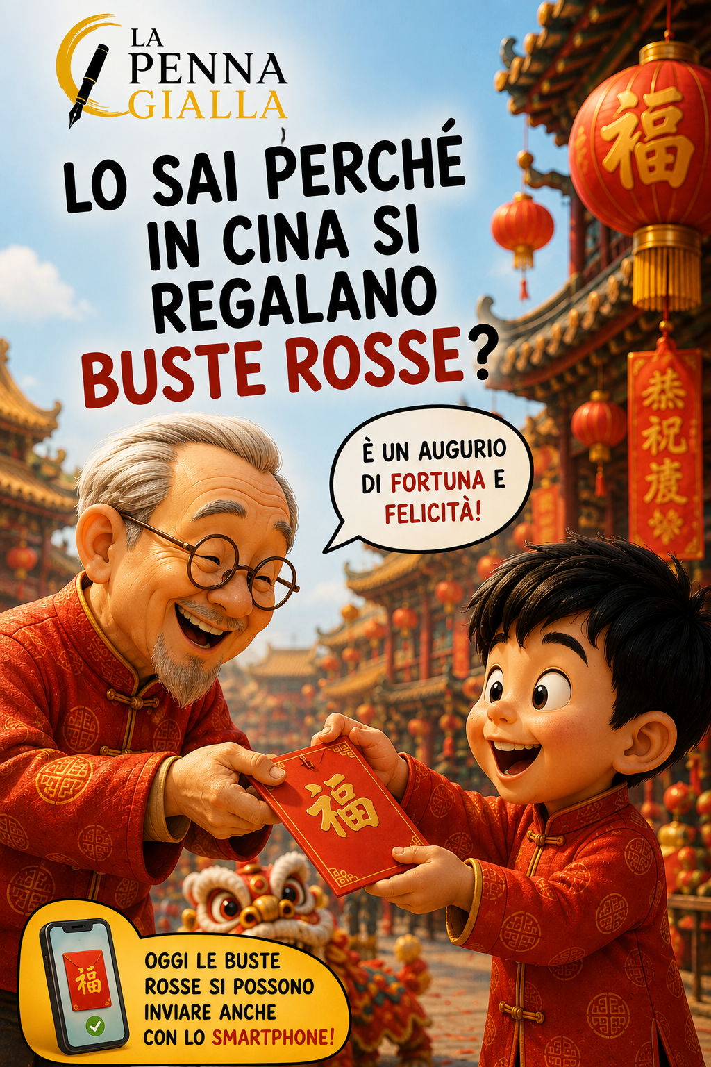 LO SAI PERCHÉ IN CINA SI REGALANO BUSTE ROSSE?