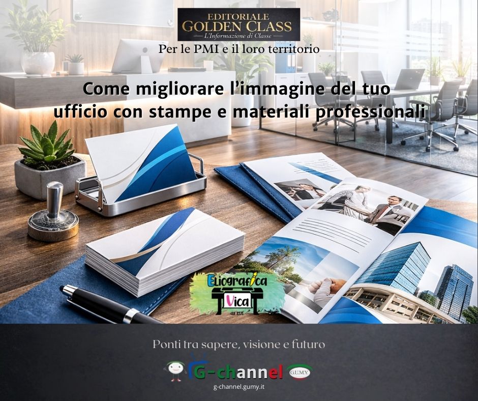Come migliorare l’immagine del tuo ufficio con stampe e materiali professionali