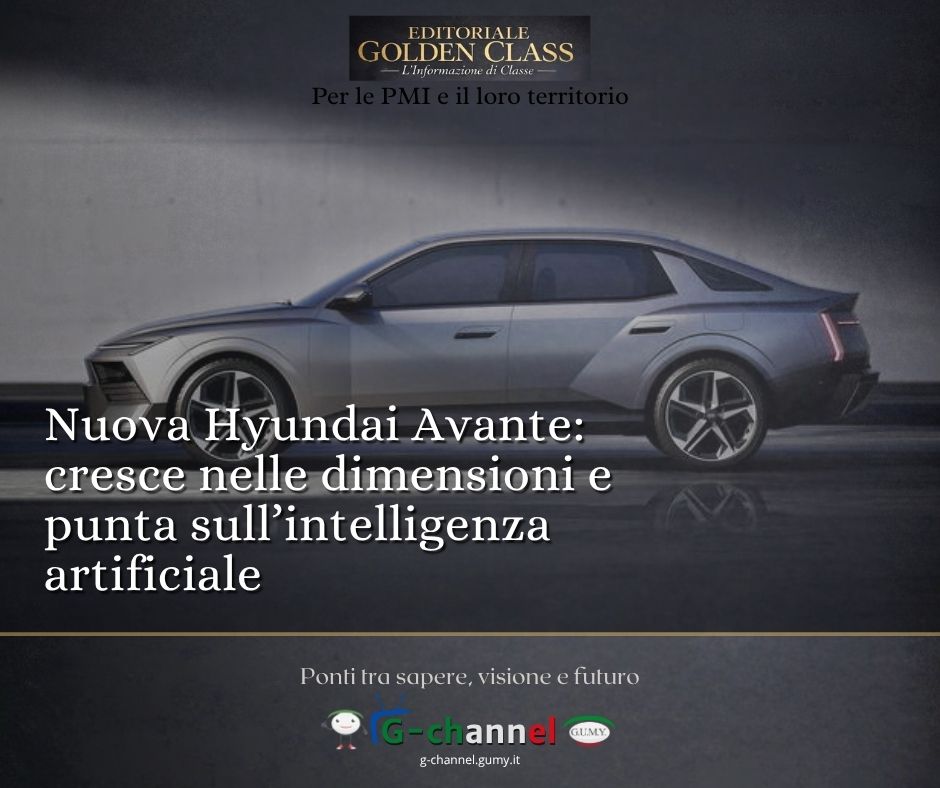 Nuova Hyundai Avante: cresce nelle dimensioni e punta sull’intelligenza artificiale