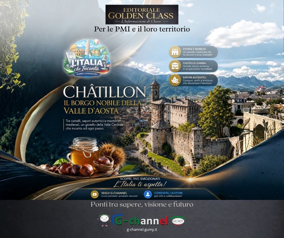 Châtillon, il borgo nobile della Valle d'Aosta