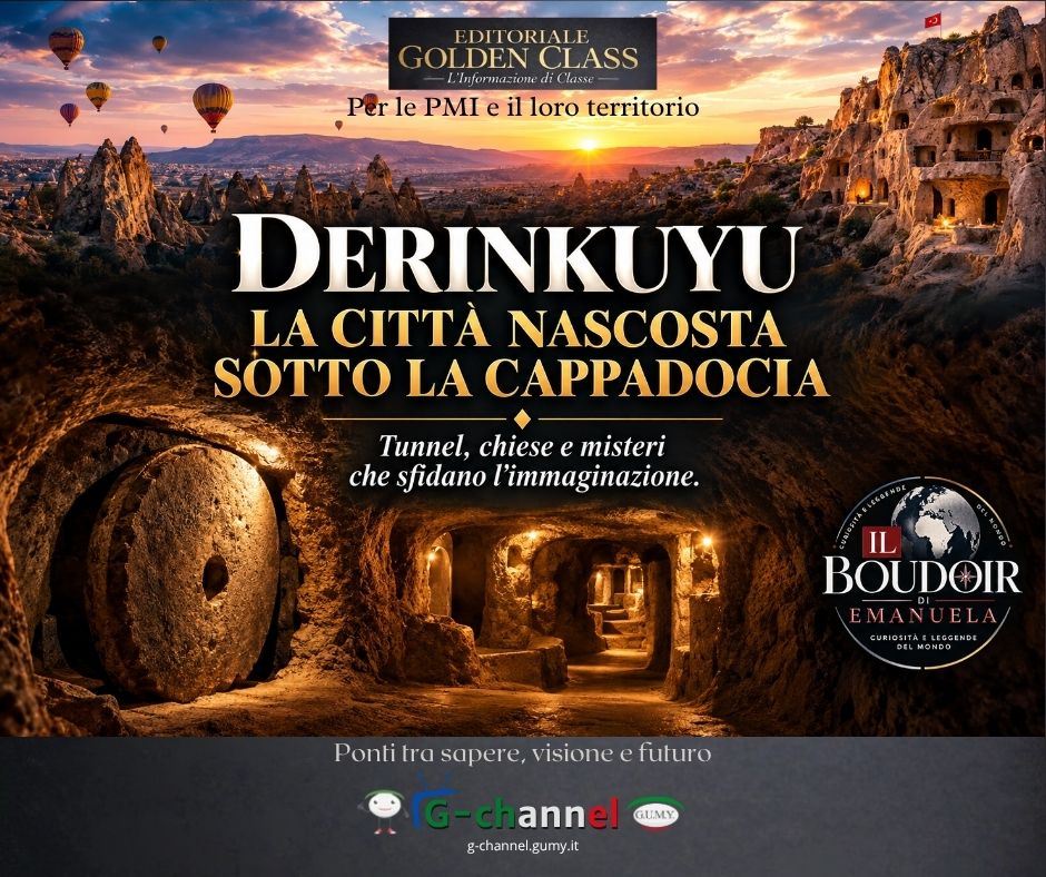 Derinkuyu, la città nascosta sotto la Cappadocia