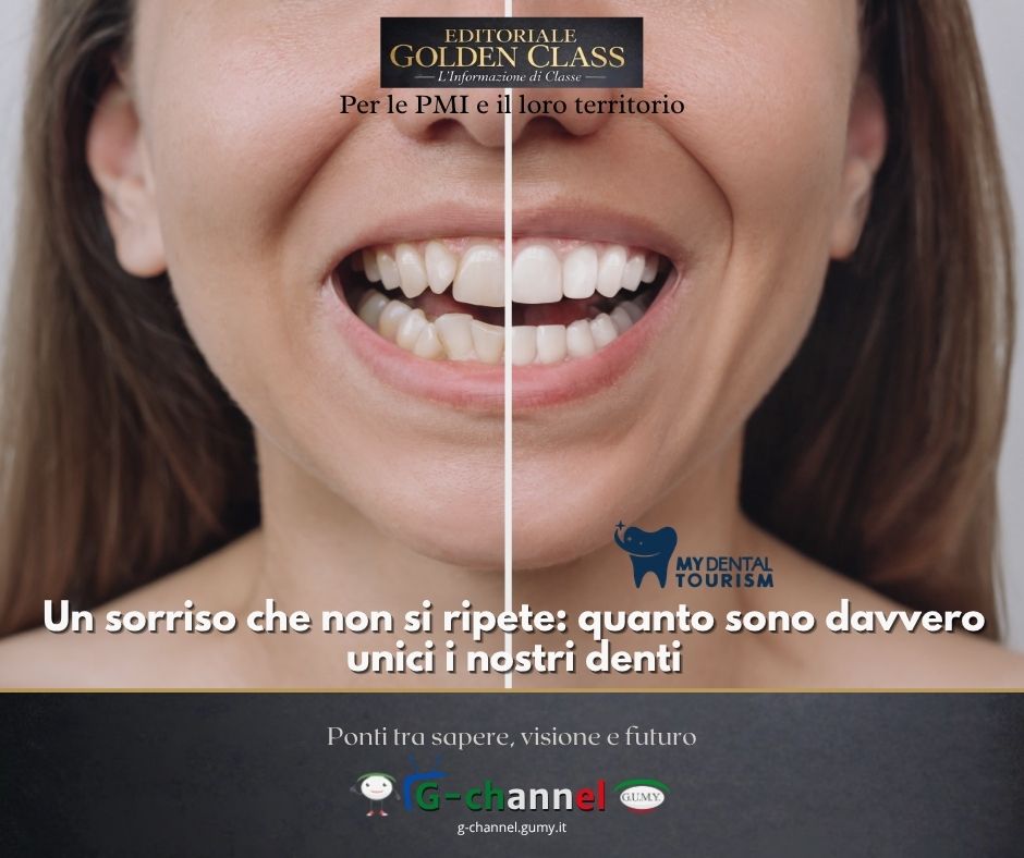 Un sorriso che non si ripete: quanto sono davvero unici i nostri denti
