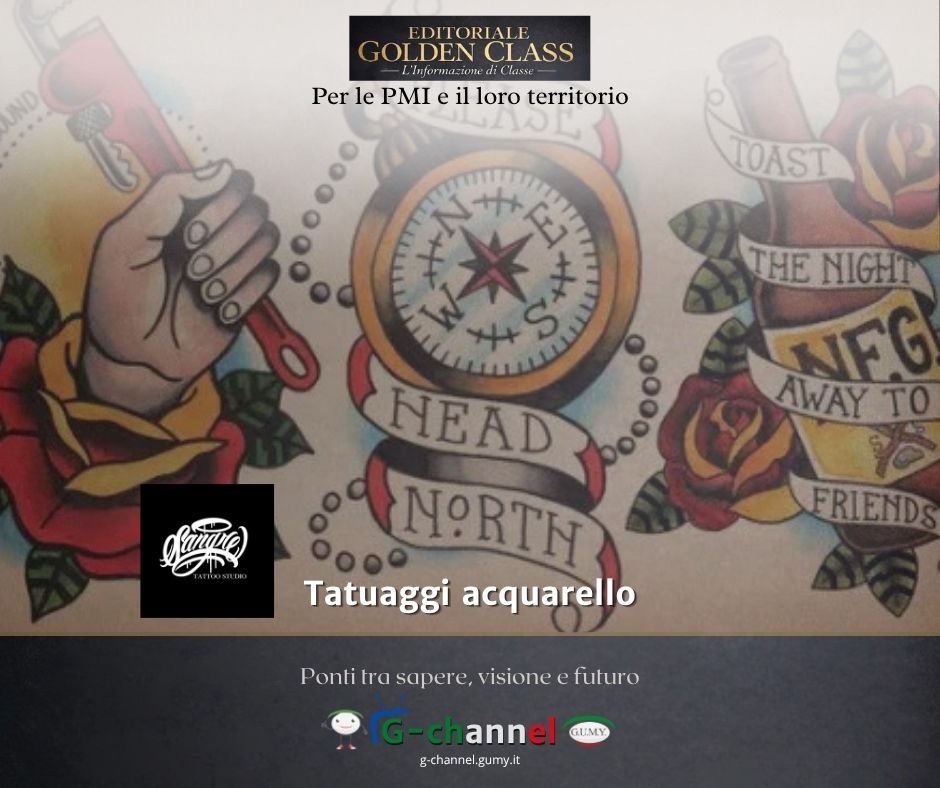 Tattoo acquarello