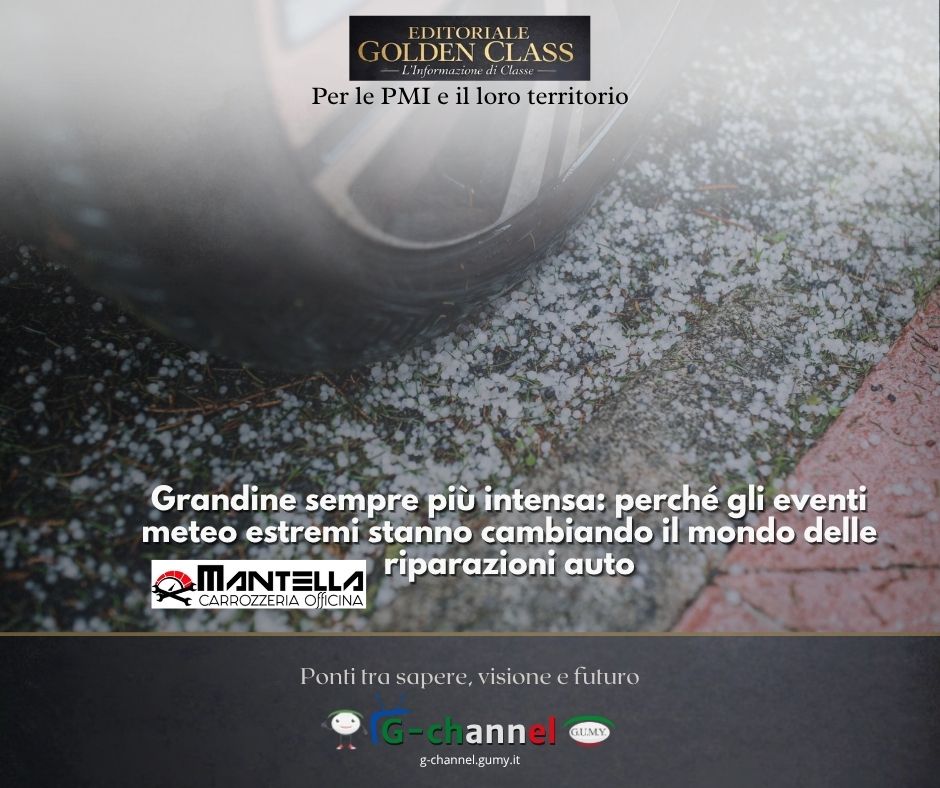 Grandine sempre più intensa: perché gli eventi meteo estremi stanno cambiando il mondo delle riparazioni auto