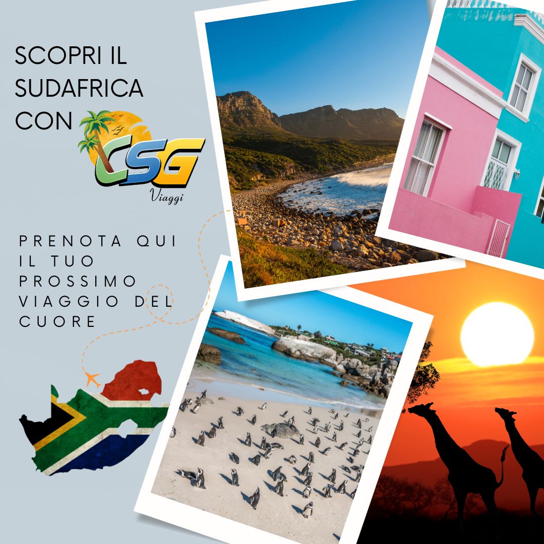Scopri il Sudafrica con CSGViaggi: natura, safari e panorami mozzafiato