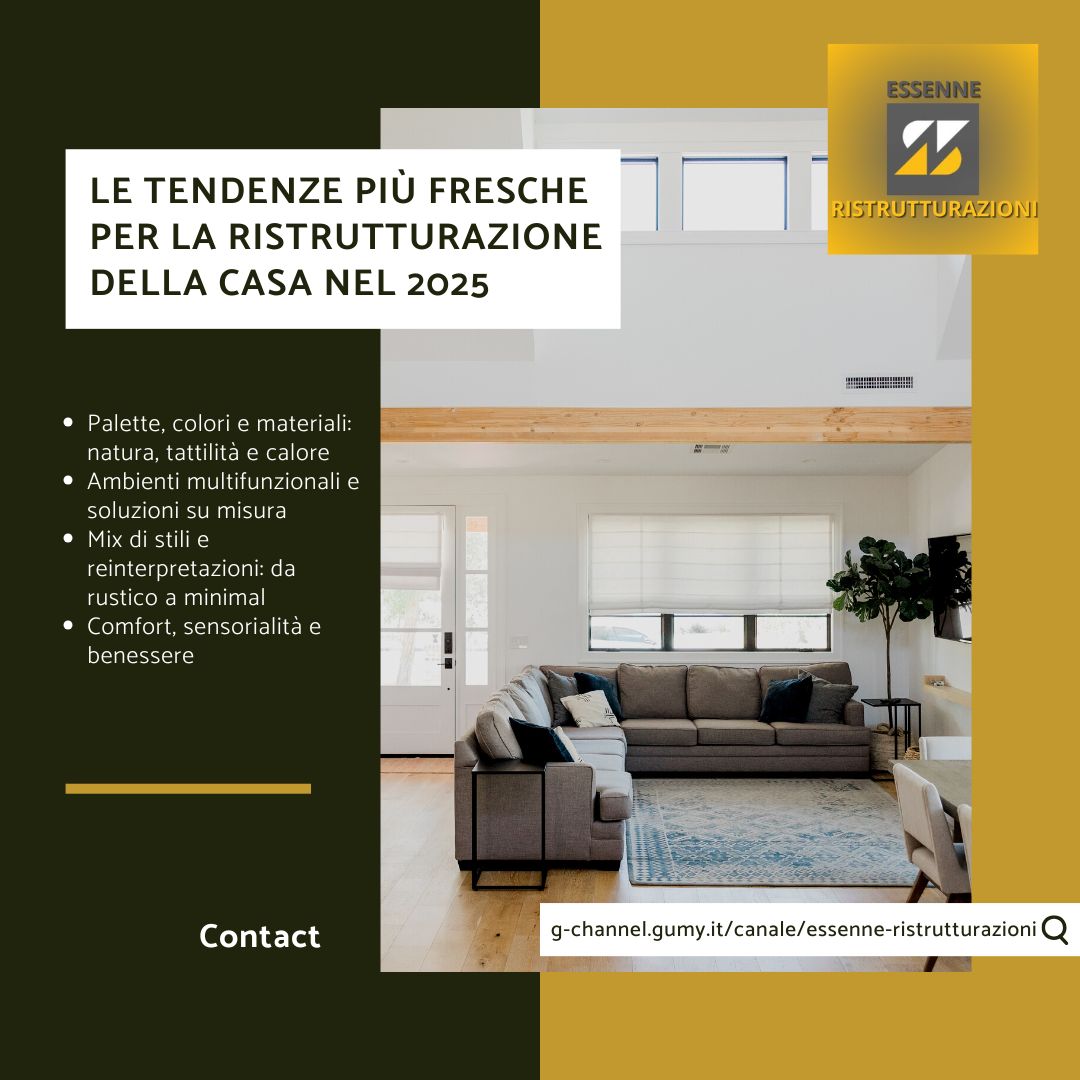 Le tendenze più fresche per la ristrutturazione della casa nel 2025 Le tendenze più fresche per la ristrutturazione della casa nel 2025