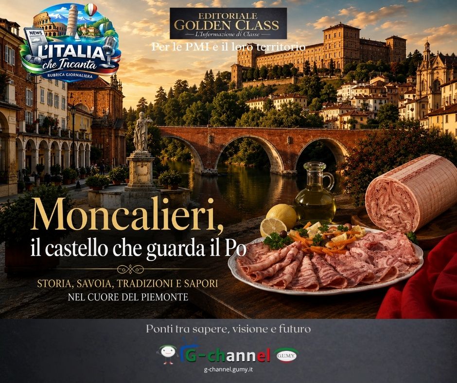 Moncalieri, il castello che guarda il Po
