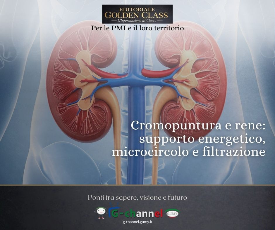 Cromopuntura e rene: supporto energetico, microcircolo e filtrazione