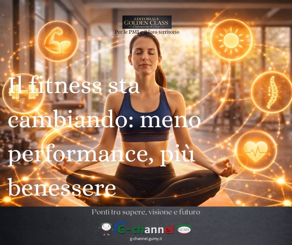 Il fitness sta cambiando: meno performance, più benessere