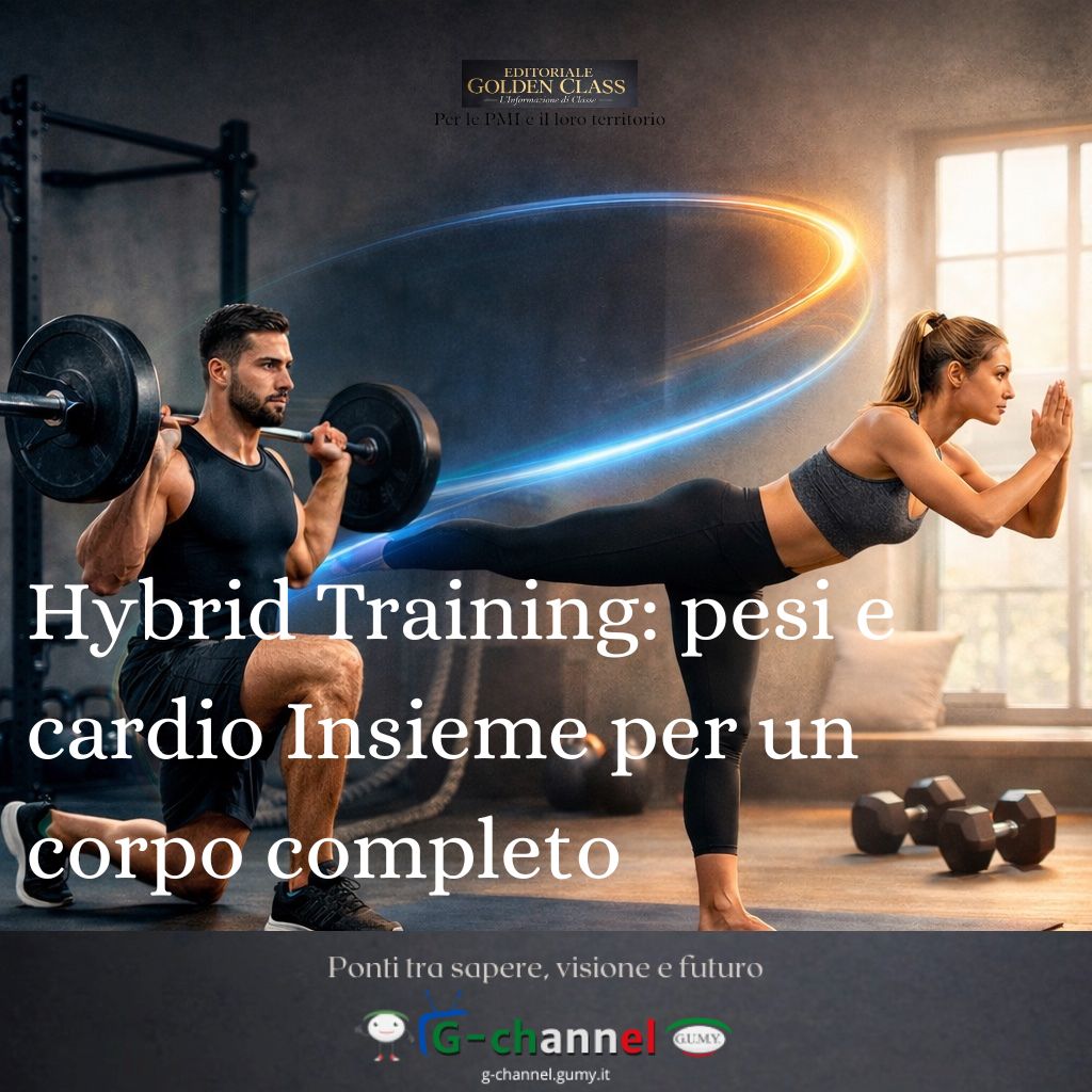 Hybrid Training: pesi e cardio Insieme per un corpo completo