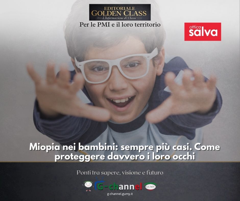 Miopia nei bambini: sempre più casi. Come proteggere davvero i loro occhi