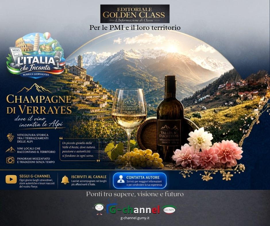 Champagne di Verrayes, dove il vino incontra le Alpi
