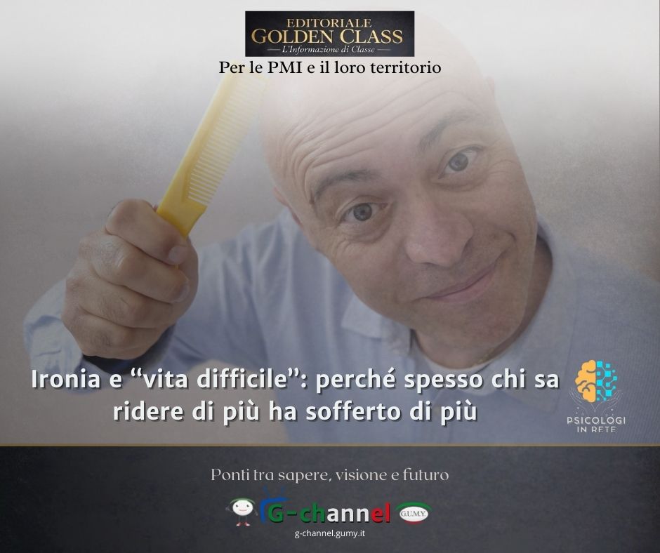 Ironia e “vita difficile”: perché spesso chi sa ridere di più ha sofferto di più