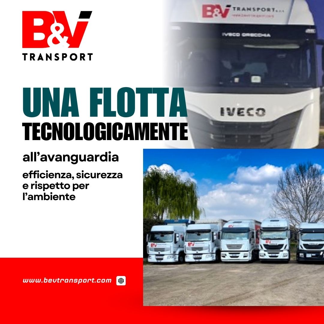 Una flotta tecnologicamente all’avanguardia: efficienza, sicurezza e rispetto per l’ambiente