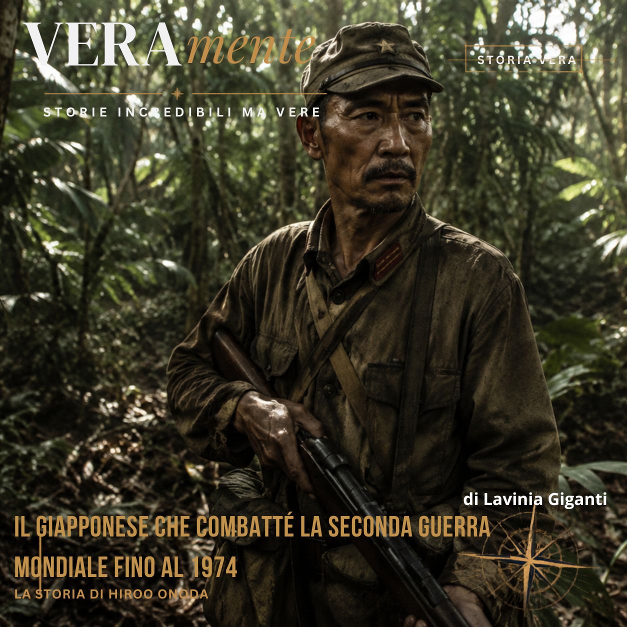 Il Giapponese che combatté la Seconda Guerra Mondiale fino al 1974: la storia di Hiroo Onoda