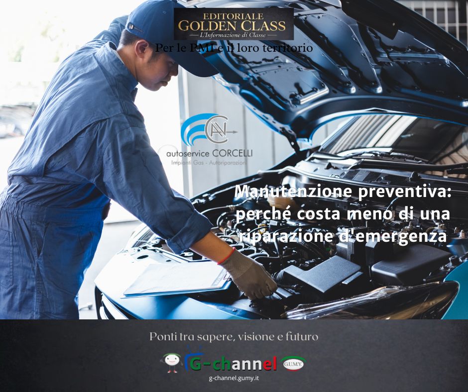 Manutenzione preventiva: perché costa meno di una riparazione d'emergenza