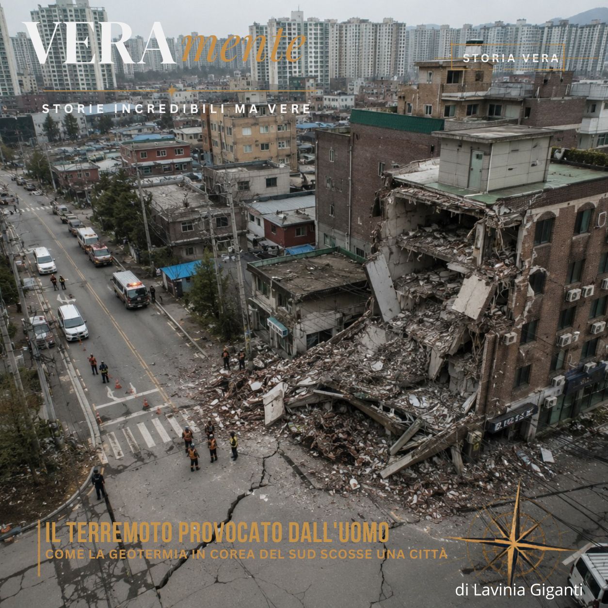 Il terremoto provocato dall'uomo: come la geotermia in corea del sud scosse una città