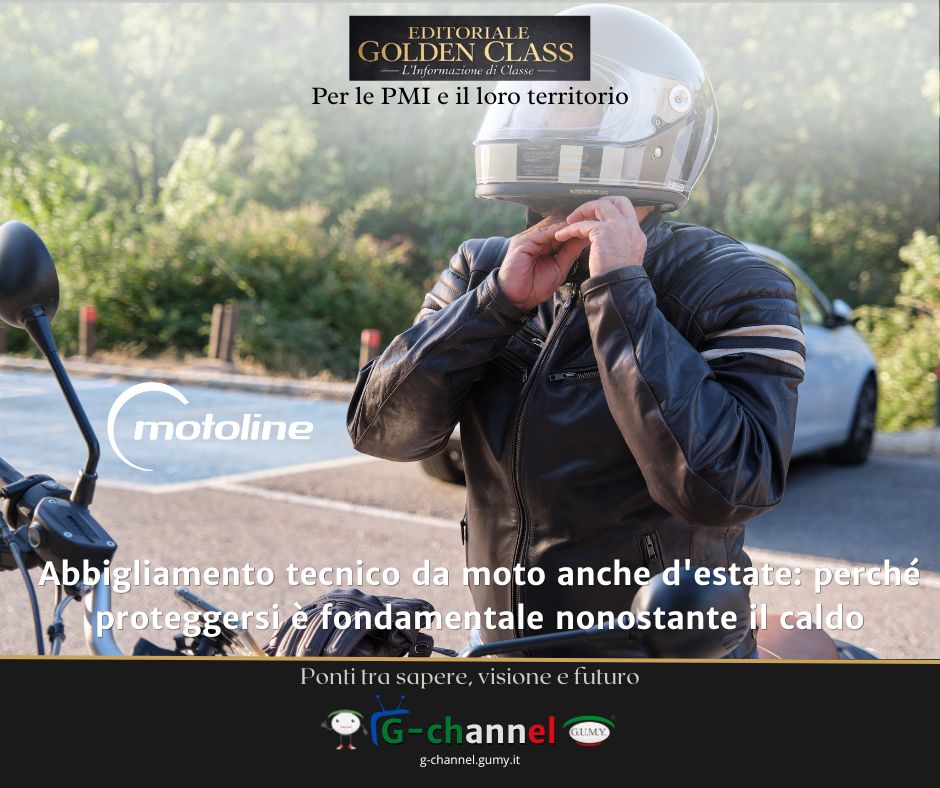 Abbigliamento tecnico da moto anche d'estate: perché proteggersi è fondamentale nonostante il caldo