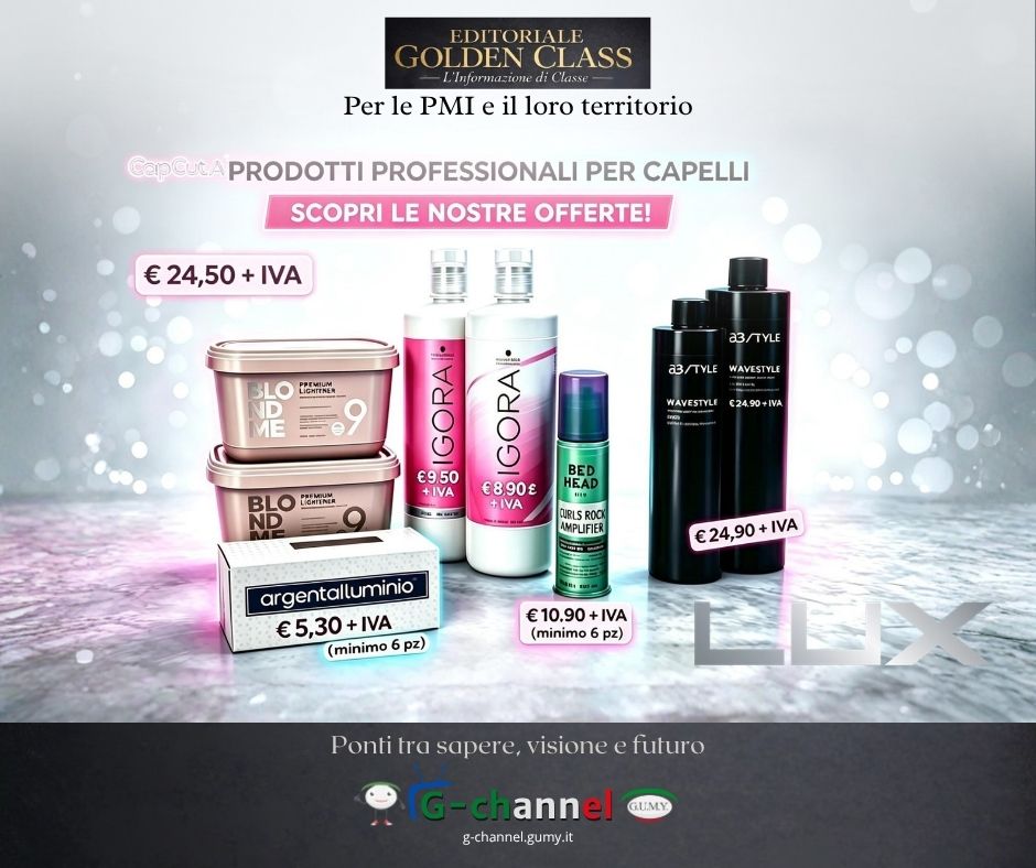 Prodotti professionali capelli: promo Lux