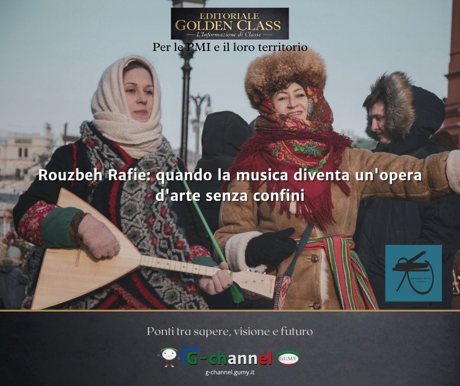 Rouzbeh Rafie: quando la musica diventa un'opera d'arte senza confini