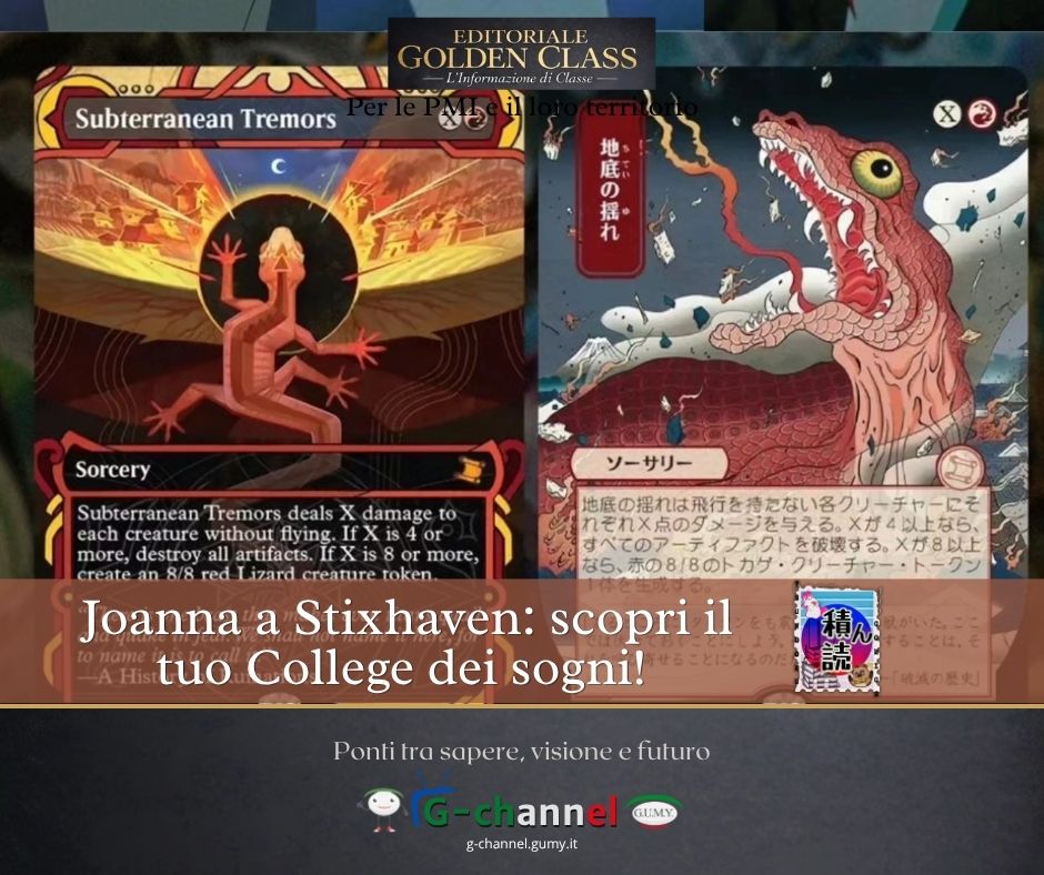 Joanna a Stixhaven: scopri il tuo College dei sogni!