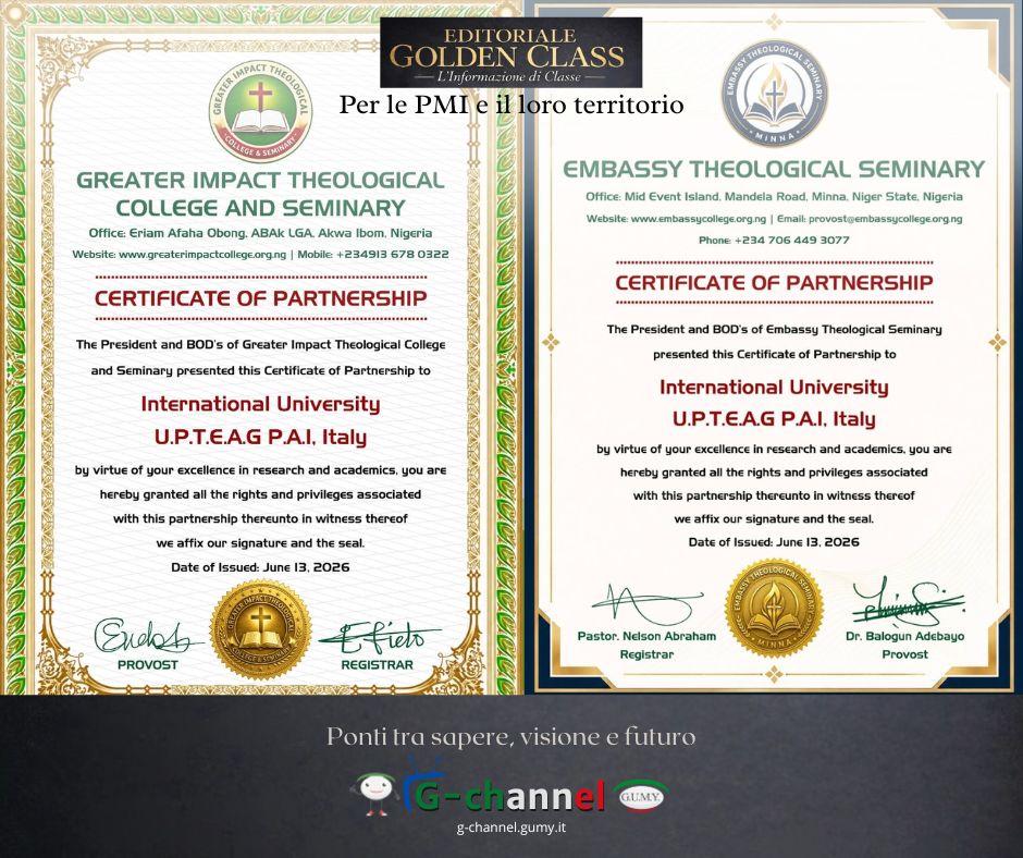 Nuove Partnership Internazionali e Missione di Pace