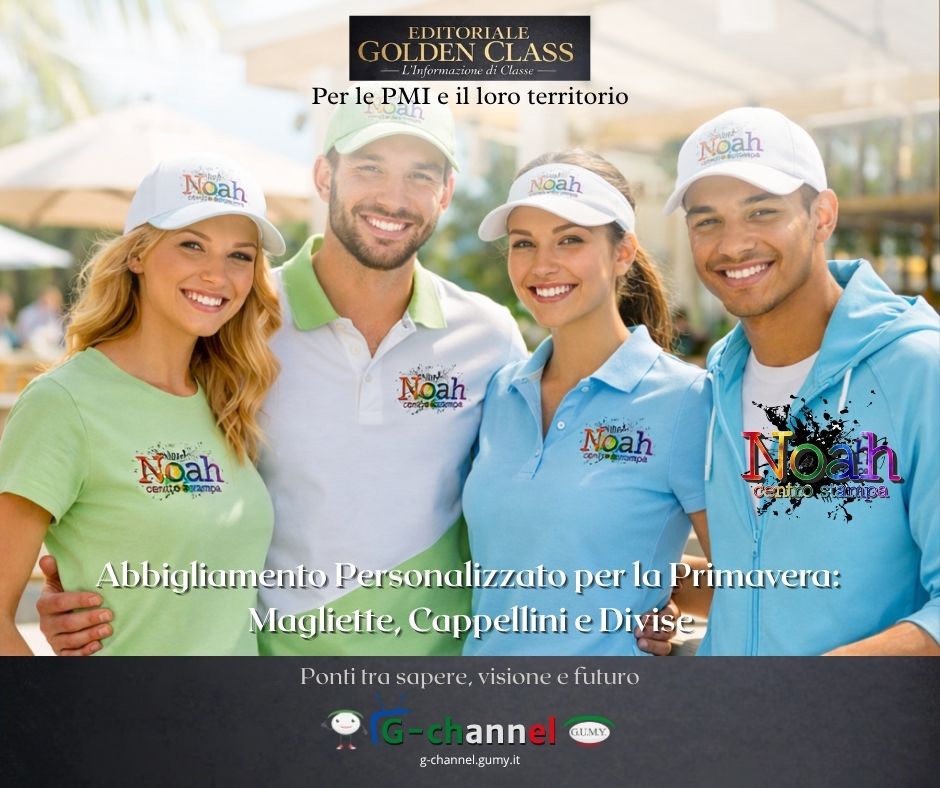 Abbigliamento Personalizzato per la Primavera: Magliette, Cappellini e Divise