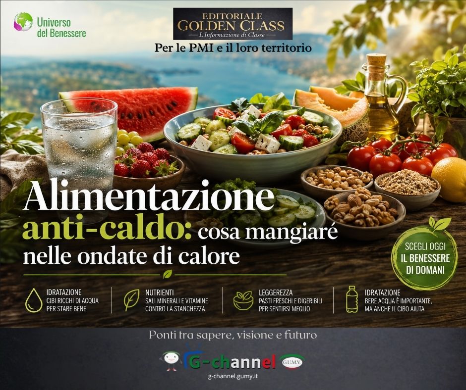 Alimentazione anti-caldo: cosa mangiare nelle ondate di calore