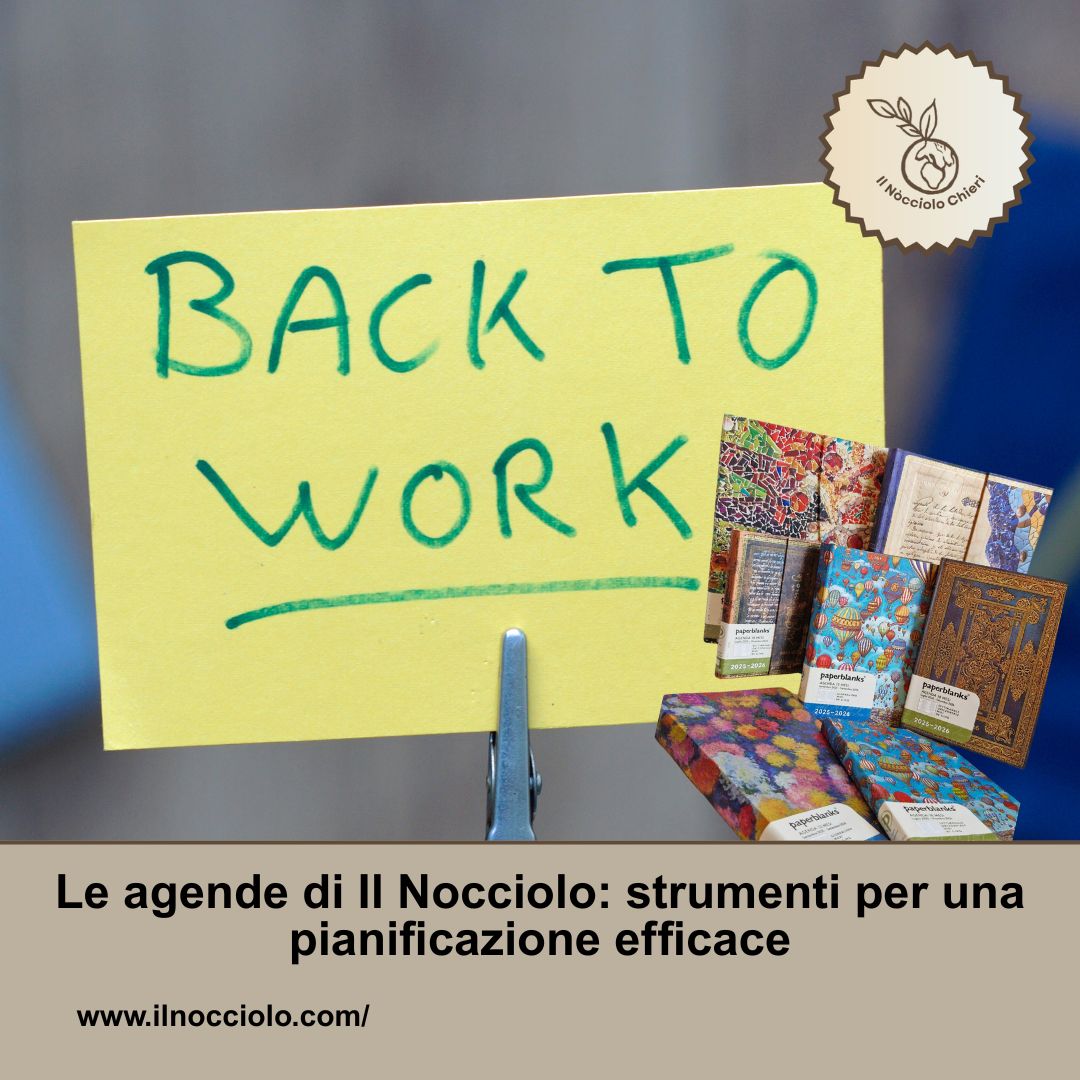 Le agende di Il Nocciolo: strumenti per una pianificazione efficace
