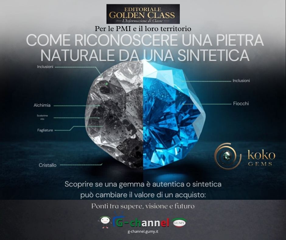 Come riconoscere una pietra naturale da una sintetica