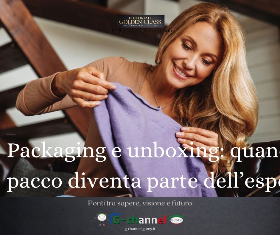 Packaging e unboxing: quando aprire un pacco diventa parte dell’esperienza