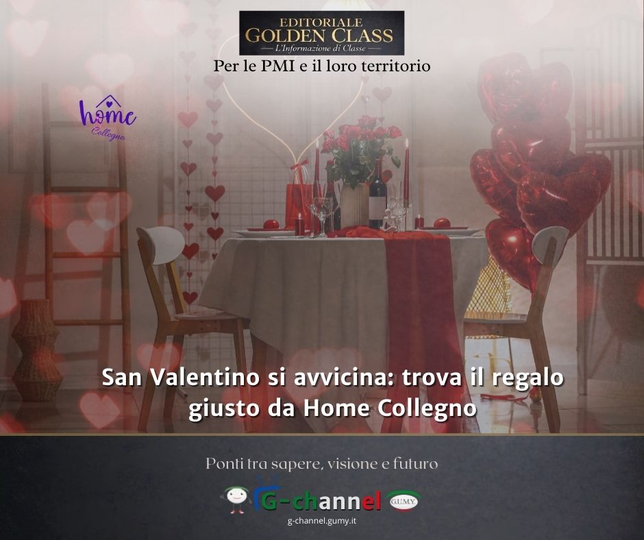 San Valentino si avvicina: trova il regalo giusto da Home Collegno