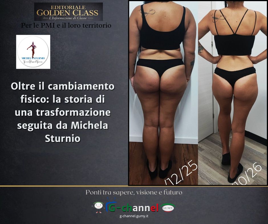 Oltre il cambiamento fisico: la storia di una trasformazione seguita da Michela Sturnio