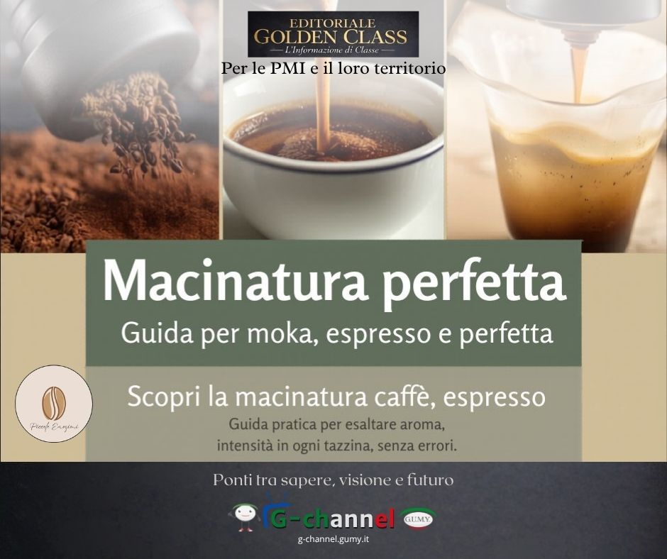 Macinatura perfetta: guida per moka, espresso e filtro
