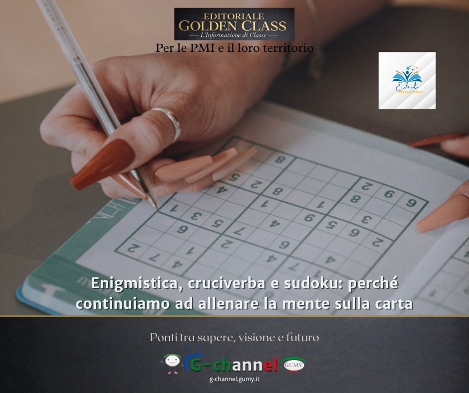 Enigmistica, cruciverba e sudoku: perché continuiamo ad allenare la mente sulla carta