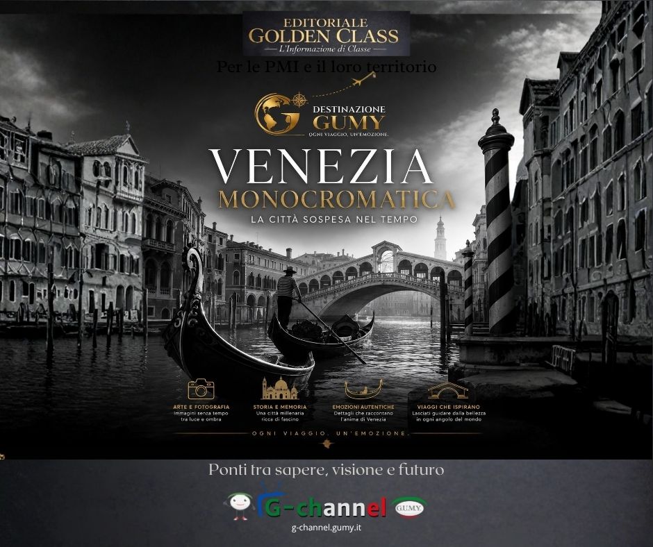 ​​​​​​​Venezia monocromatica: la città sospesa nel tempo