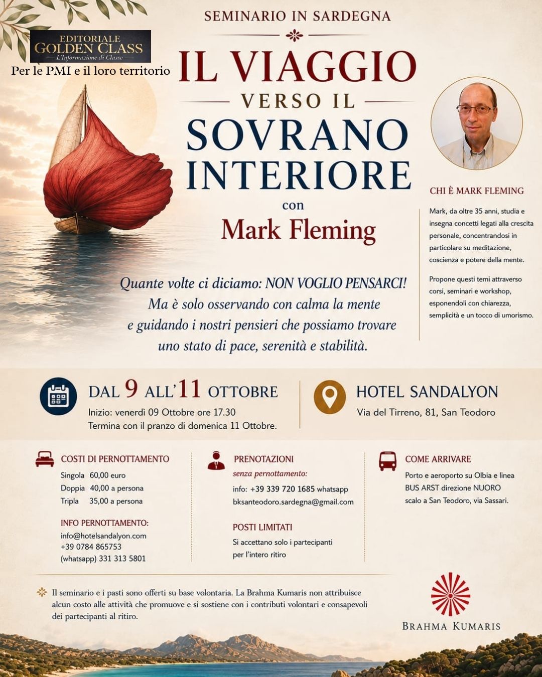 Il viaggio verso il Sovrano Interiore con Mark Fleming