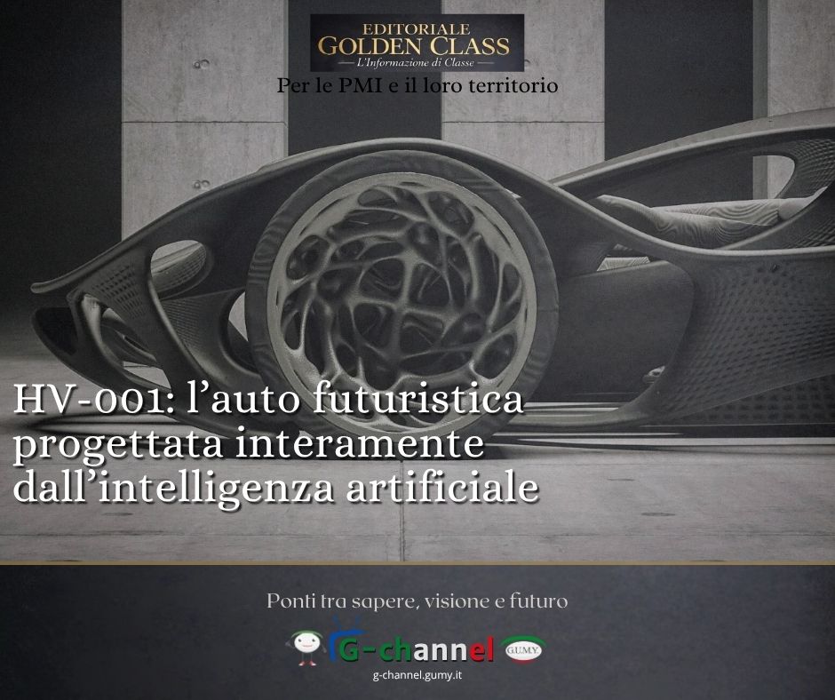HV-001: l’auto futuristica progettata interamente dall’intelligenza artificiale