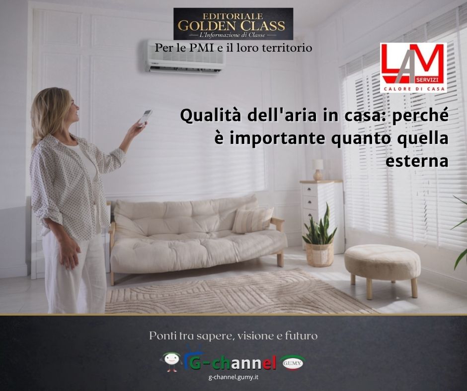 Qualità dell'aria in casa: perché è importante quanto quella esterna