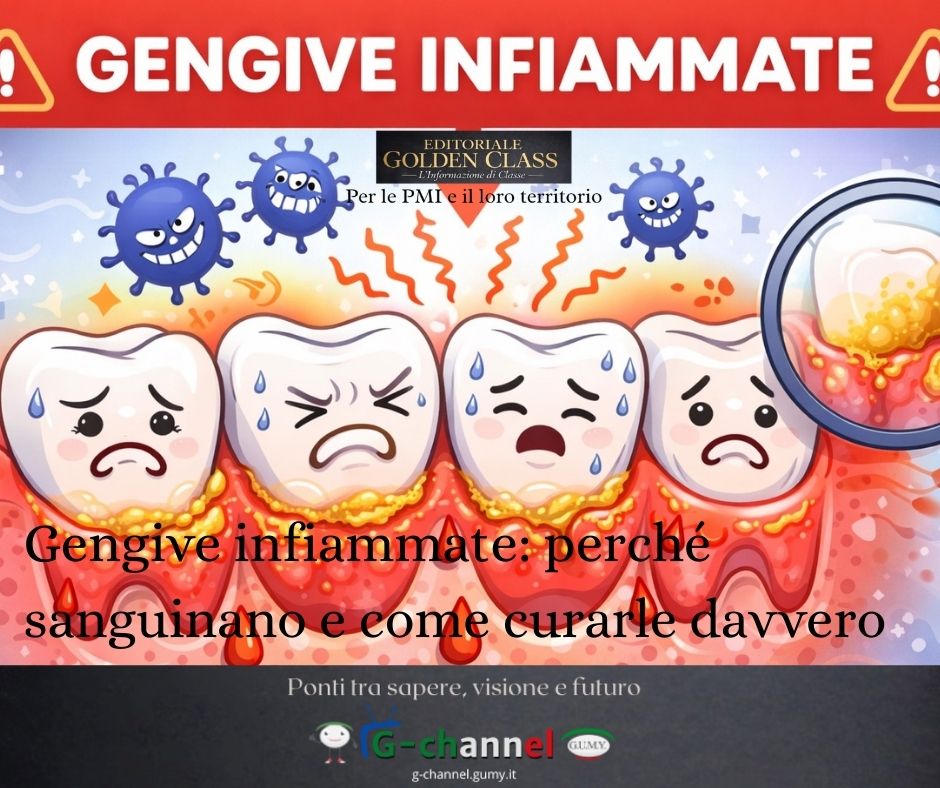 Gengive infiammate: perché sanguinano e come curarle davvero