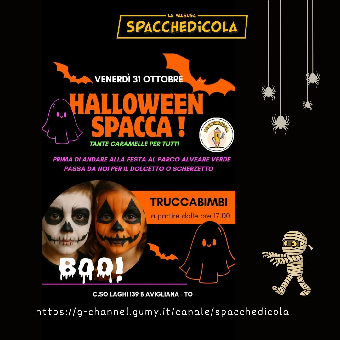 Da Spacchedicola caramelle, truccabimbi e tanto divertimento!